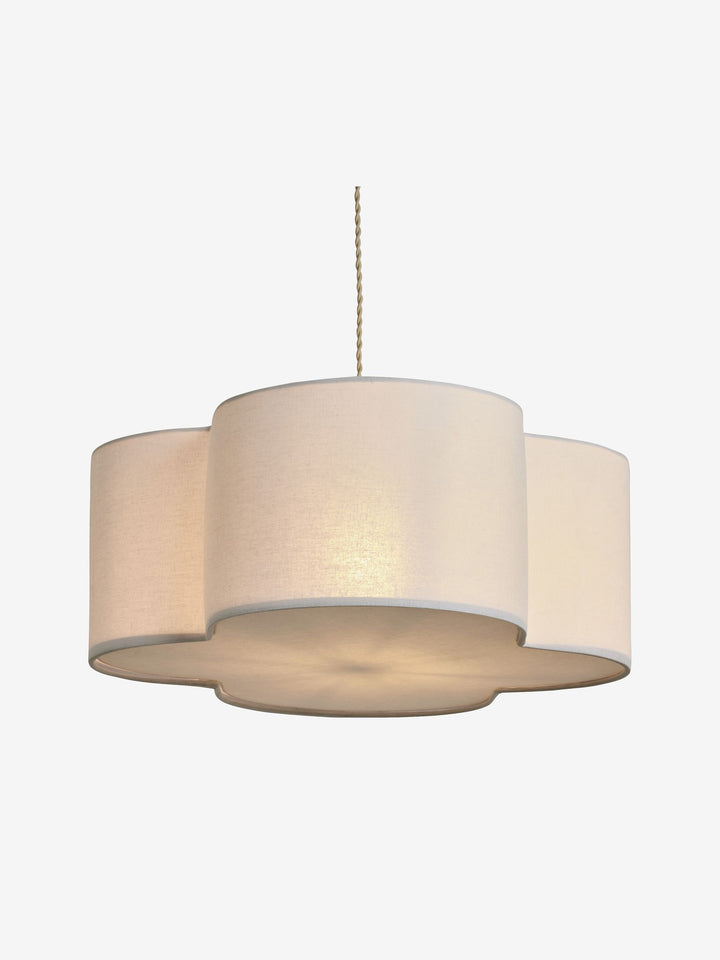 Witte Cloud Plafond Ø41 - Elegant og Farverig Loftlampe