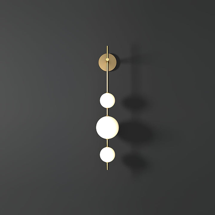 Elegant Globe Væglampe i Glas