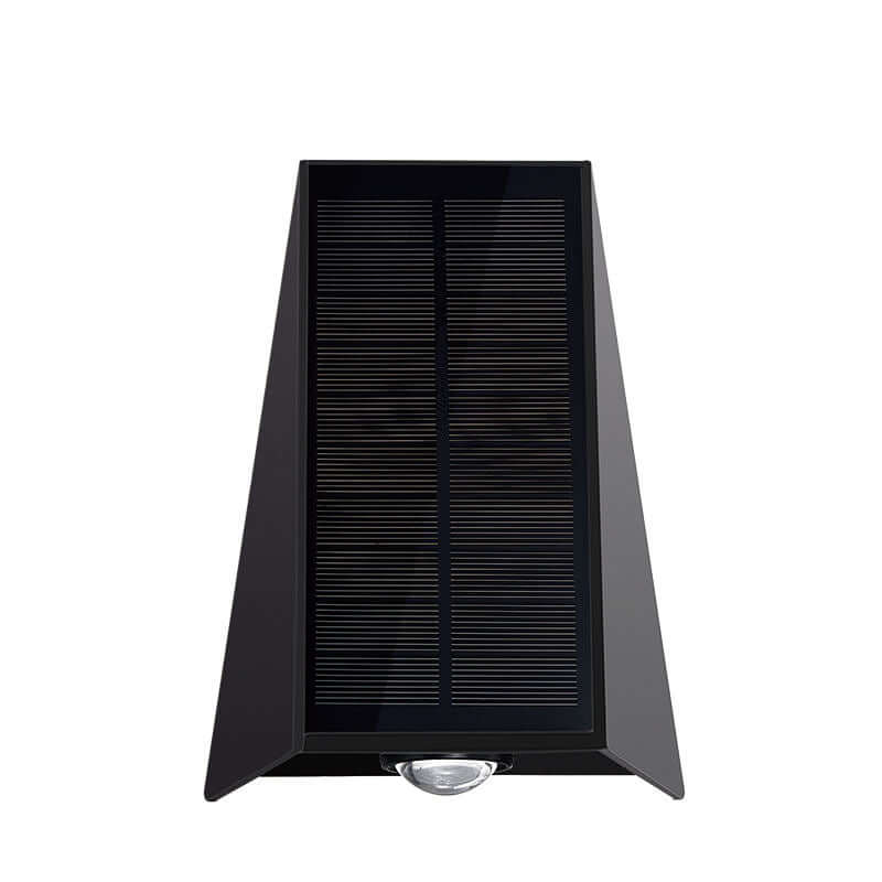 Soldrevet LED-væglampe med justerbar belysning