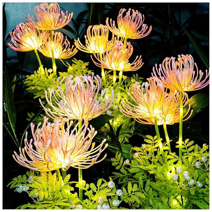 Magisk Fe-Blomst Lampe 75cm - LED