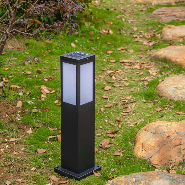 Moderne Udendørs LED Solcellelanterne