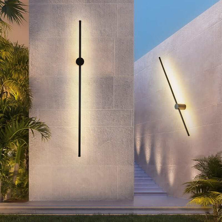 Slank LED Udendørslampe | 60/100cm | Vandtæt IP65