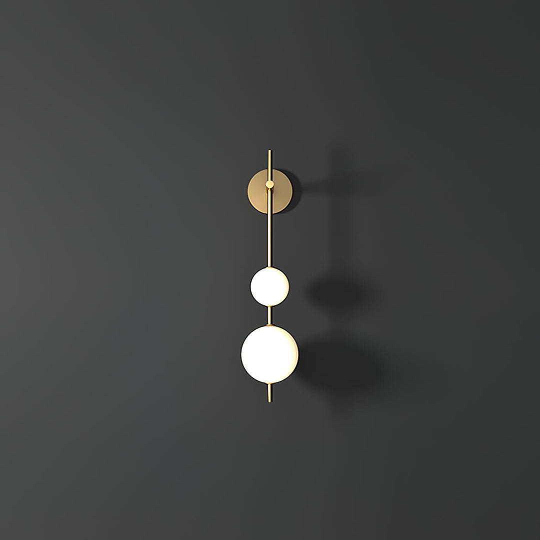 Elegant Globe Væglampe i Glas