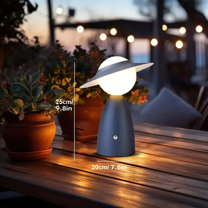 LED Bordlampe med Trådløs Opladning