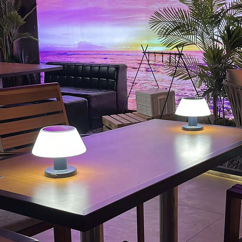 Soldreven LED Bordlampe | Udendørs & Indendørs