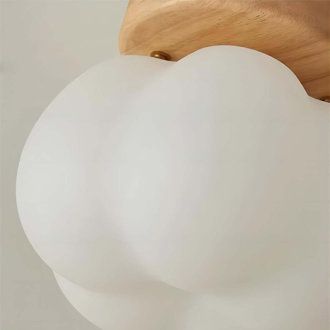Græskarformet LED Loftlampe - 16cm