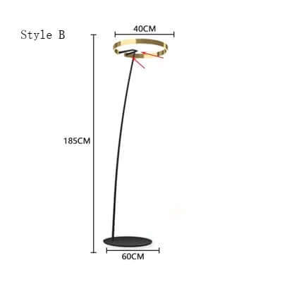Elegant LED Gulvlampe - Skandinavisk Design