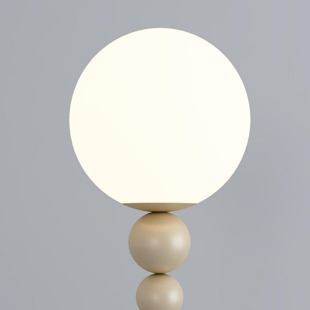 Elegant Gulvlampe i Metal og Glas