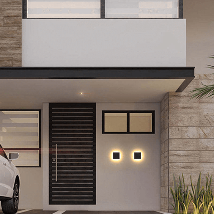 Udendørs LED Væglampe - Moderne Design