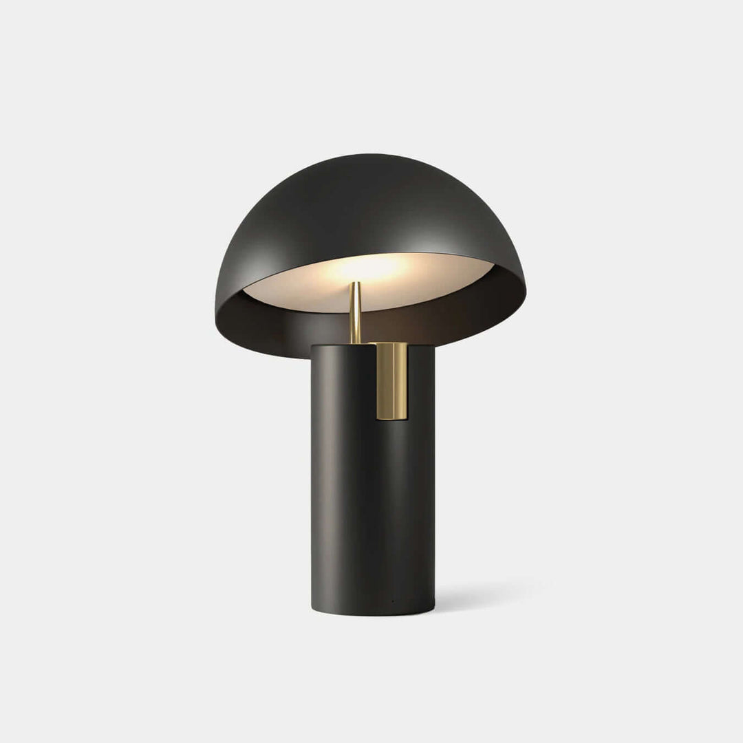 Designer Bordlampe i Metal og Glas - 30cm