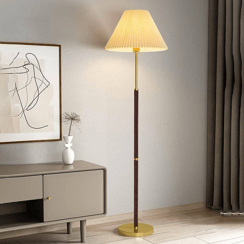 Elegant Gulvlampe i Rispapir - Skab Hygge