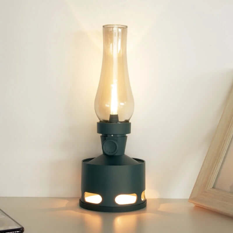 Vintage LED Lanterne - Batteridrevet Havebelysning