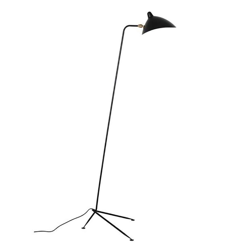Justerbar 3-armet gulvlampe i metal