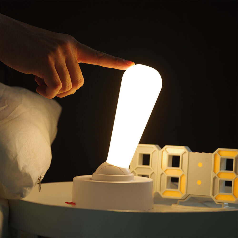 Genopladelig LED Bordlampe med Touch Dæmper
