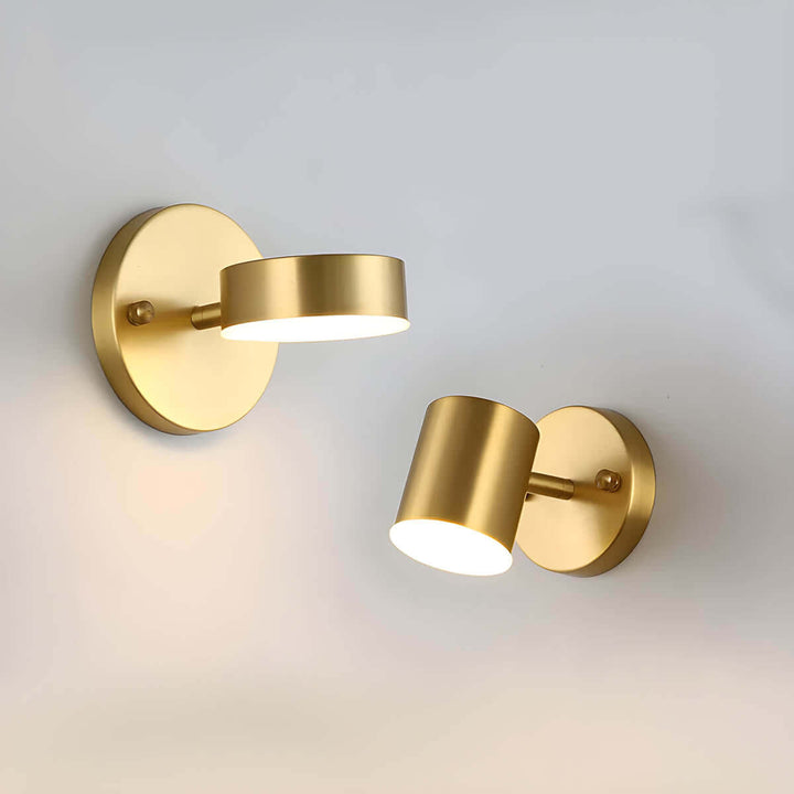 LED Væglampe i Nordisk Kobber Design