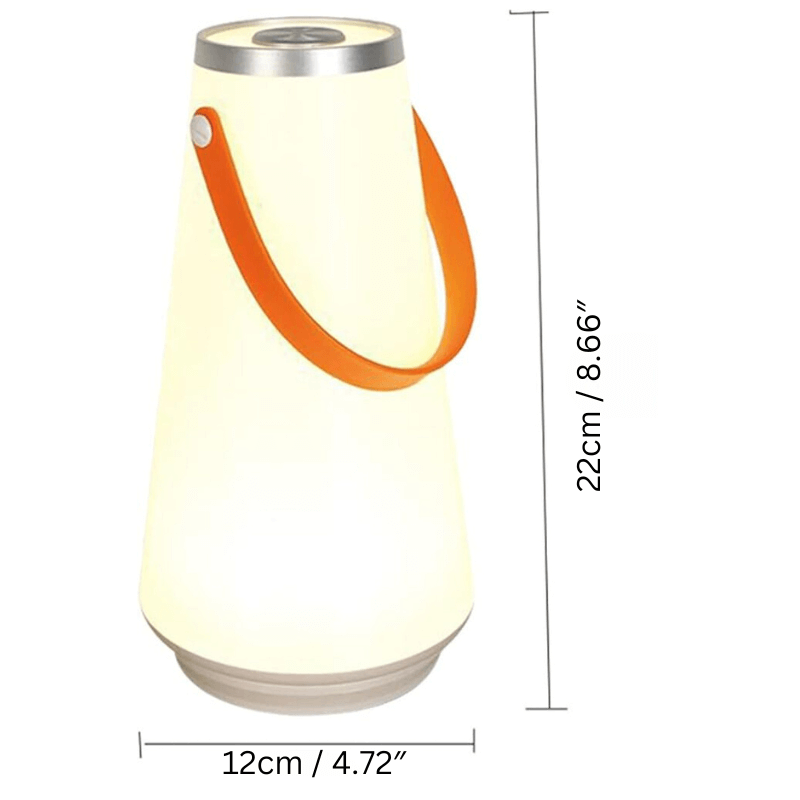 Bærbar LED Campinglampe