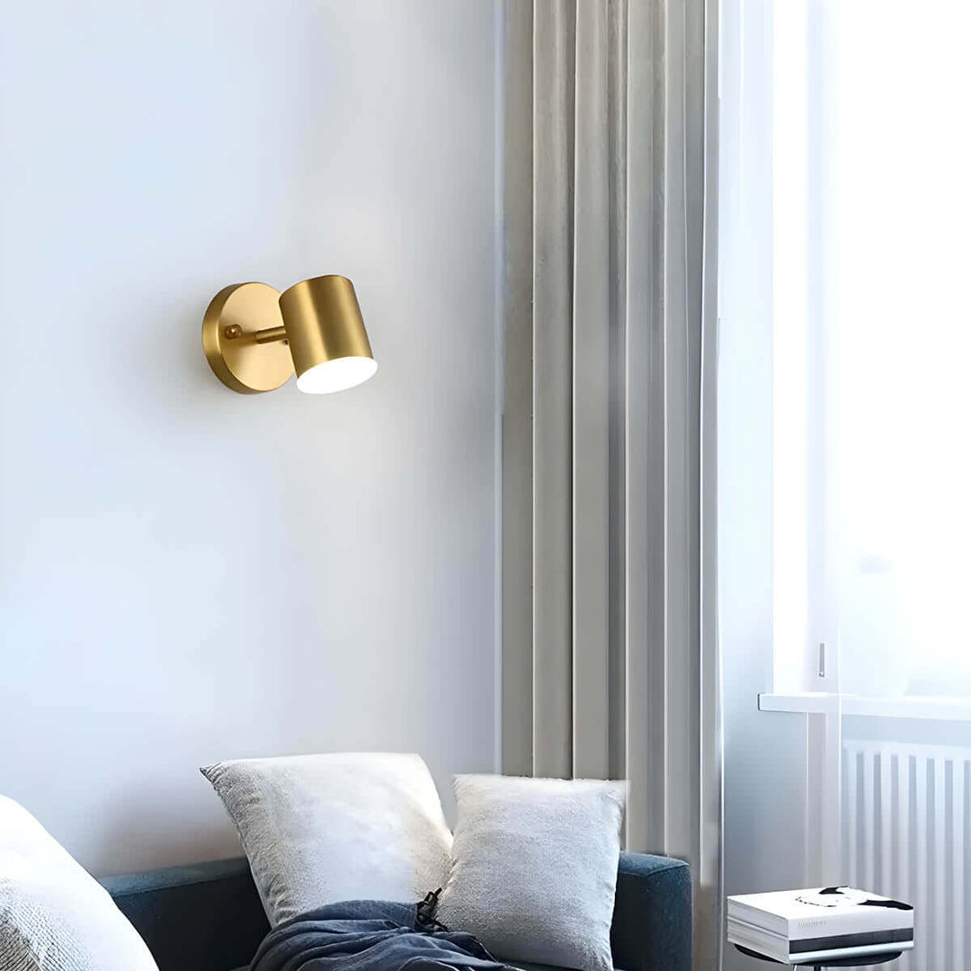 LED Væglampe i Nordisk Kobber Design