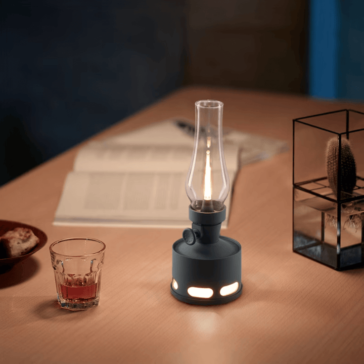 Vintage LED Lanterne - Batteridrevet Havebelysning