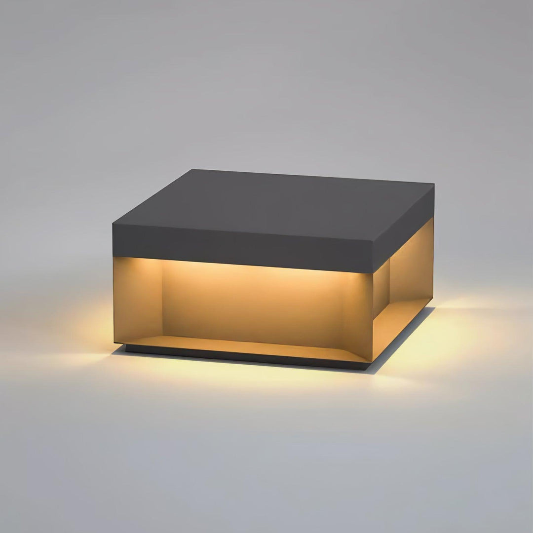 Udendørs LED Stolpelampe med Solenergi