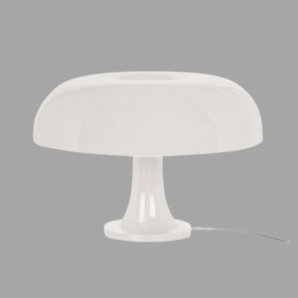Minimalistisk Svampe Bordlampe