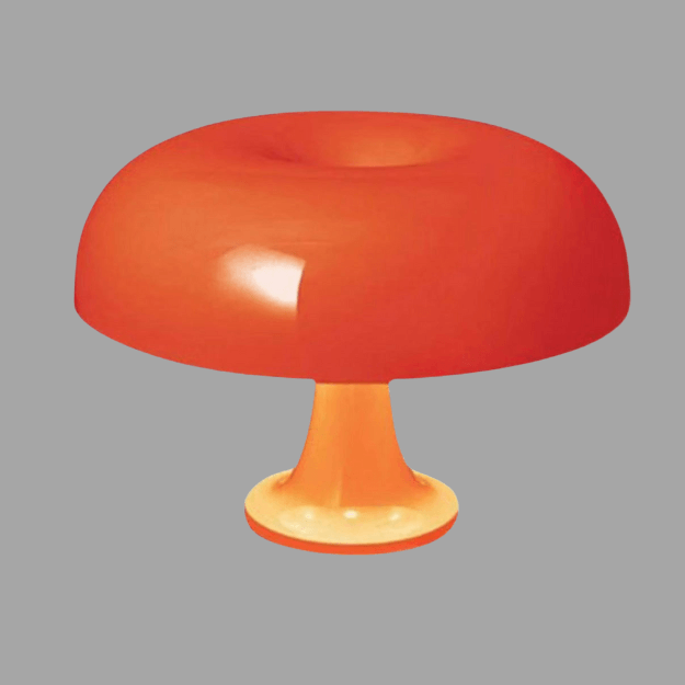 Minimalistisk Svampe Bordlampe
