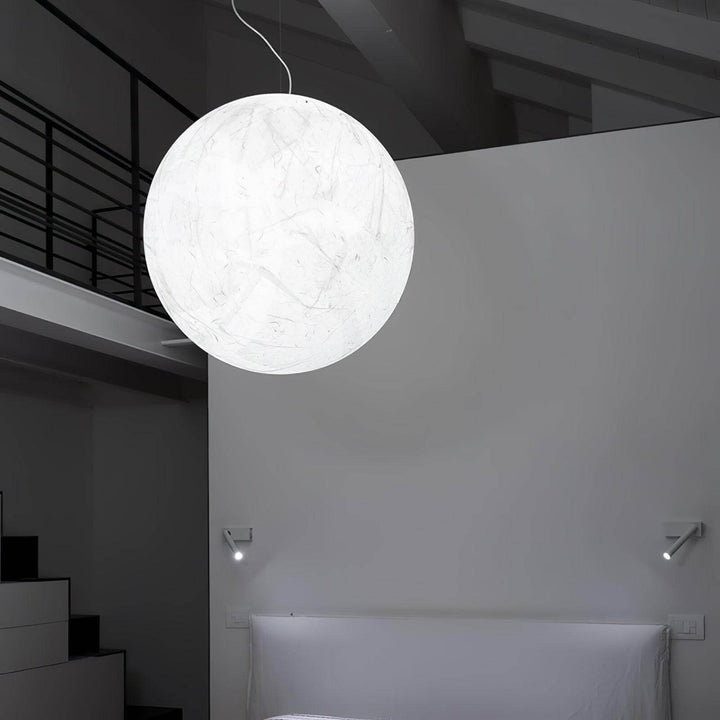 Elegant Silke Pendel Lampe - 3 Størrelser