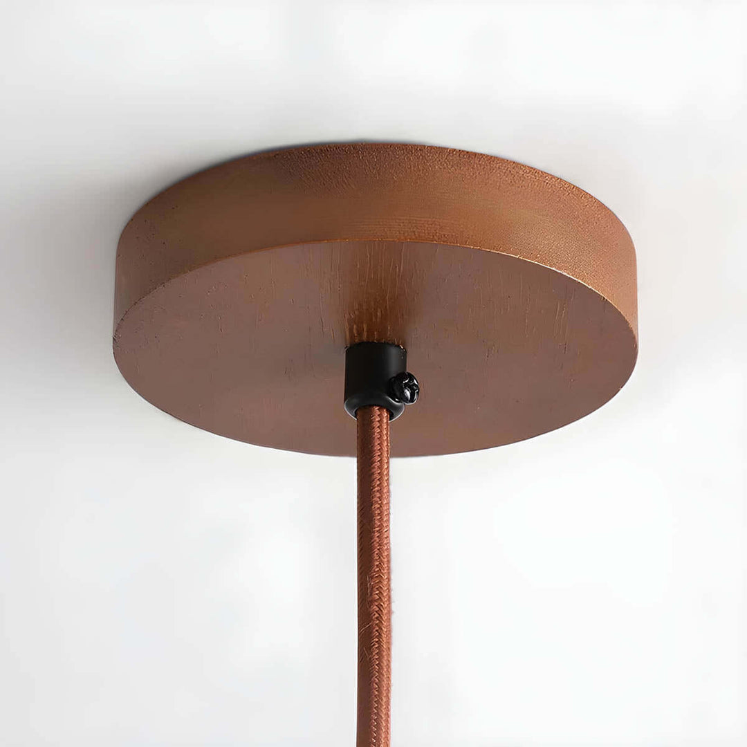 Elegant Travertin Pendel - 15cm Diameter