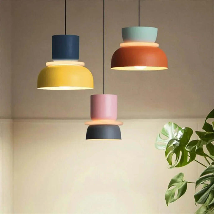 Farverig Nordisk Pendel - Akryl Design