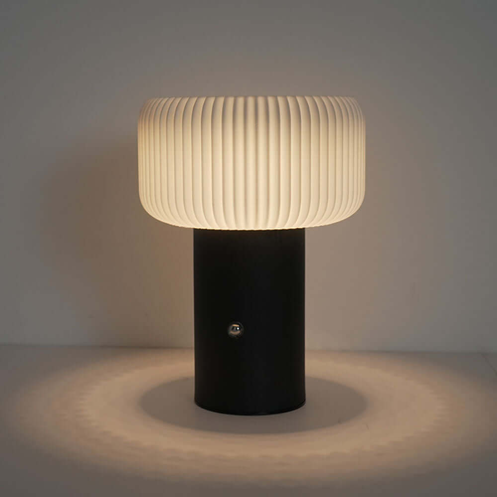 LED Svampelampe med 3 Farver - 16cm
