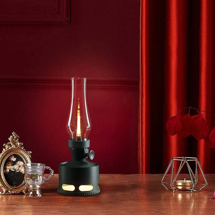 Vintage LED Lanterne - Batteridrevet Havebelysning