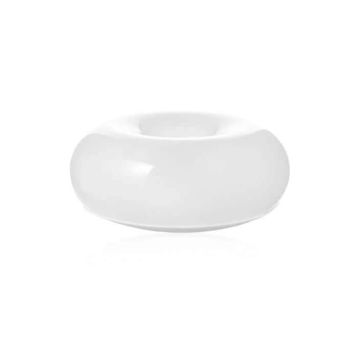 Donut Lampe - Glas & Metal Væglampe / Bordlampe
