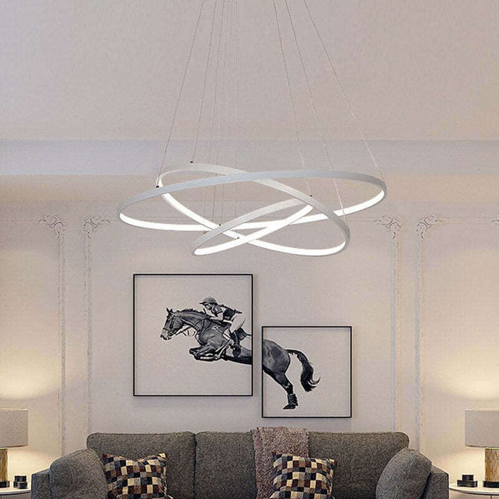 Moderne 3-Rings Loftslampe