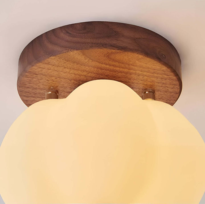 Græskarformet LED Loftlampe - 16cm