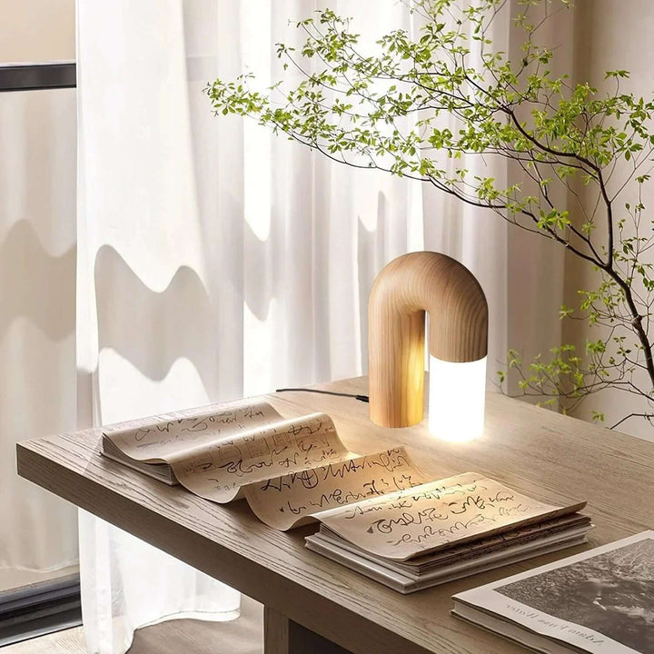 Elegant Buede Bordlampe - Diapolo 26cm