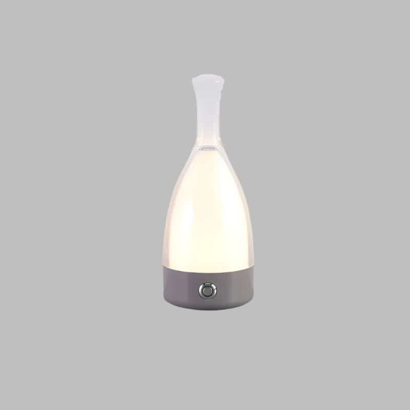 Genopladelig LED Vinflaske Natlampe