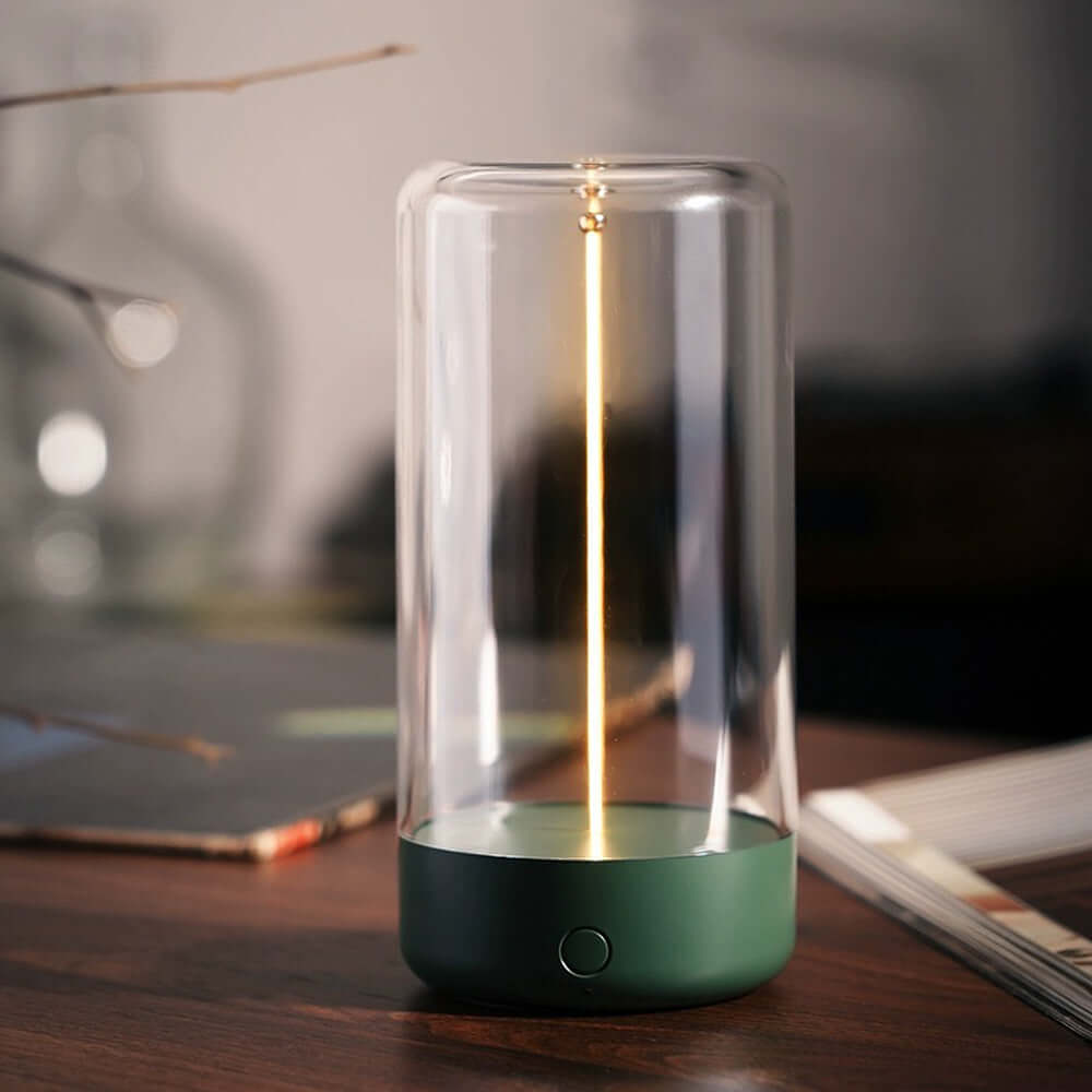Magnetisk Mini LED Bordlampe -  Trådløs & USB