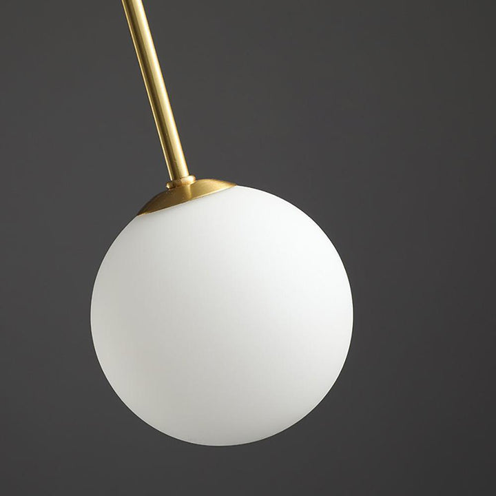 Elegant Pendel Lampe i Glas & Metal - 75/100cm