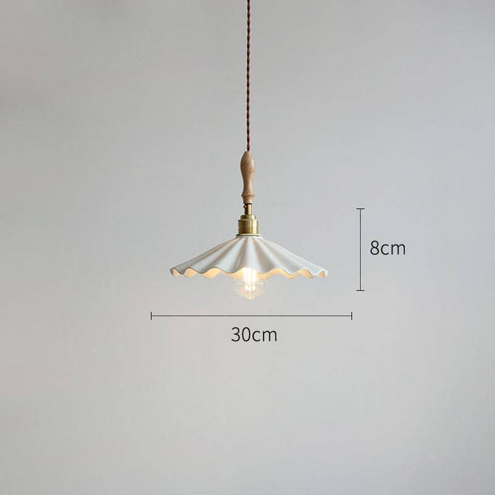 Keramisk Køkkenpendel - Riflet Design