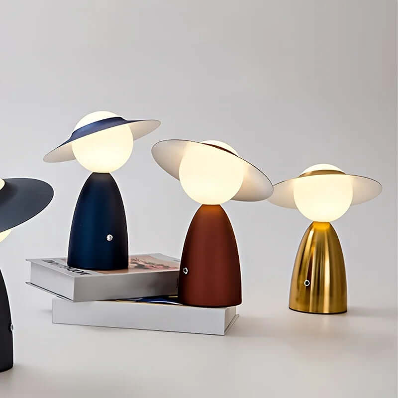 LED Bordlampe med Trådløs Opladning