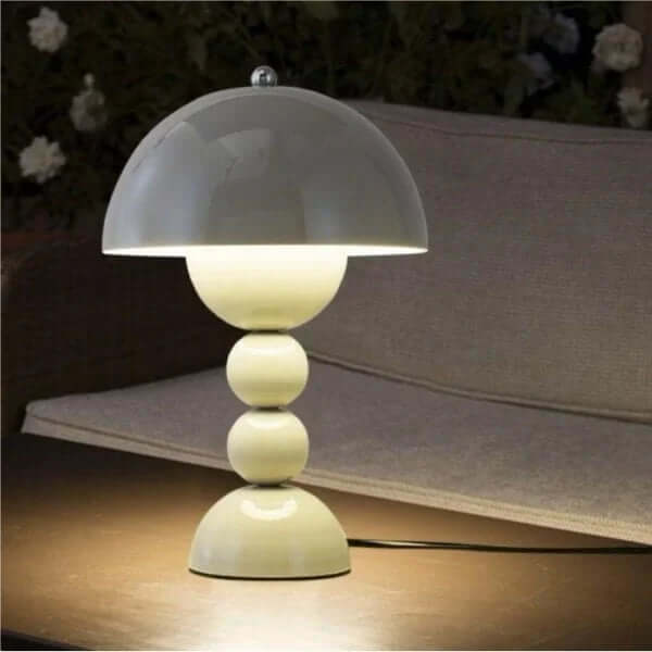 Bærbar LED Bordlampe med Blomsterdesign