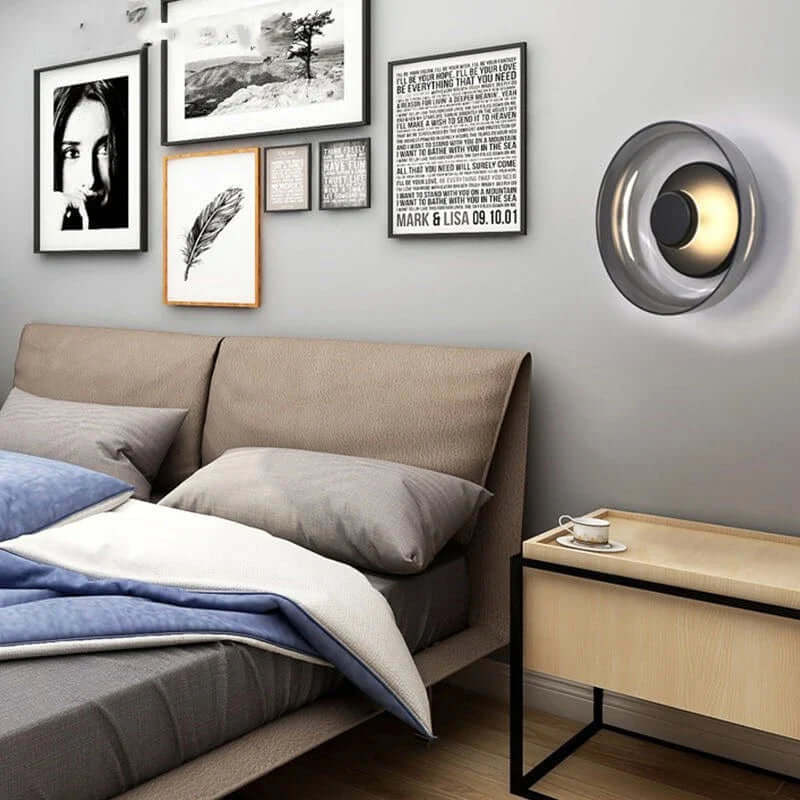 Elegant Nordisk Væglampe i Glas - 5W LED