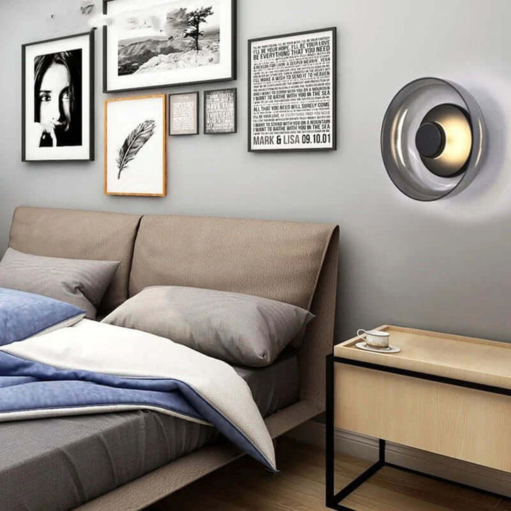 Elegant Nordisk Væglampe i Glas - 5W LED