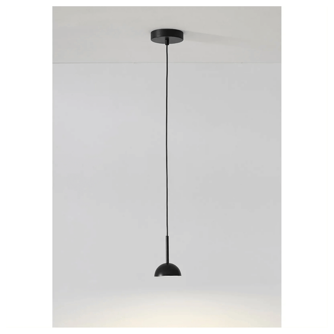 Elegant Geometrisk Metal Pendellampe