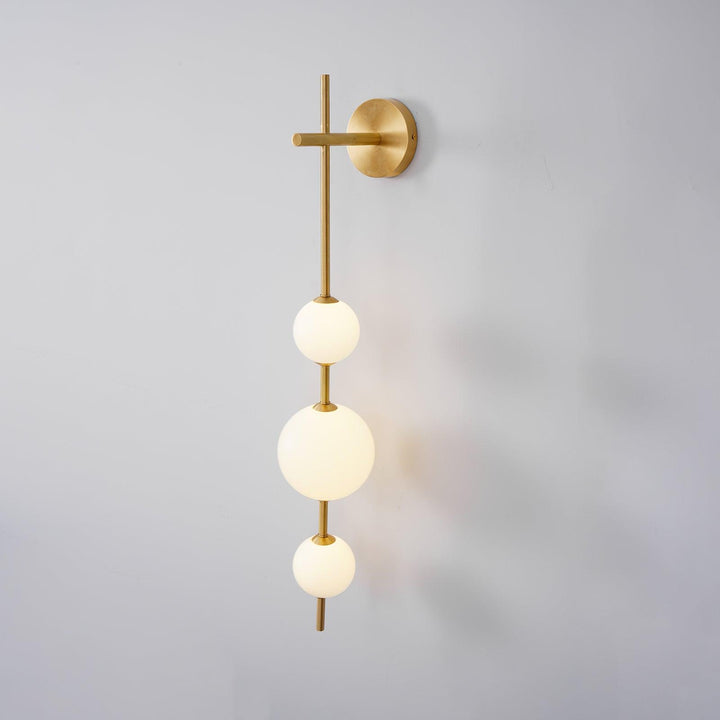 Elegant Globe Væglampe i Glas