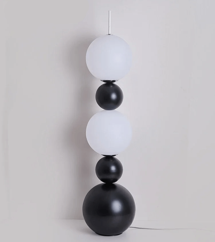 Håndlavet Gulvlampe i Naturmateriale