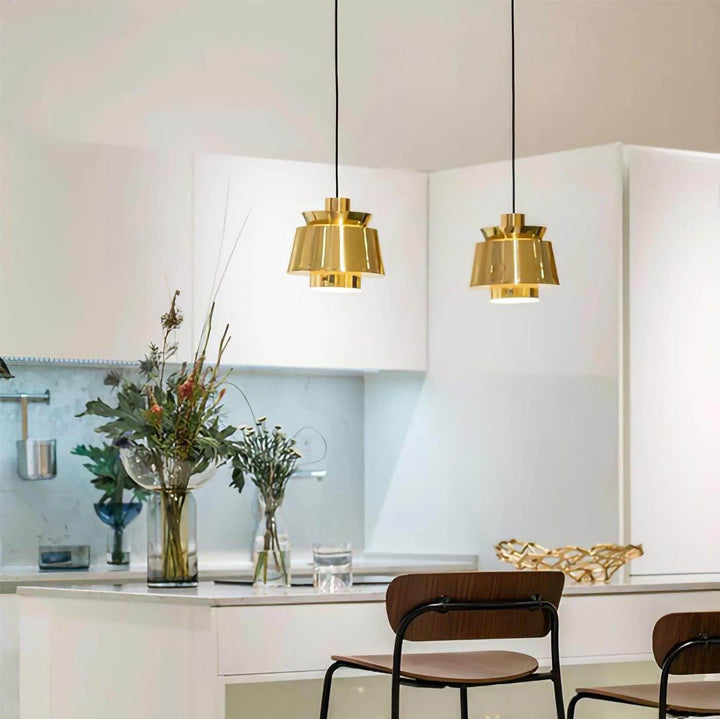 Elegant Metal Pendellampe - 25cm - Moderne Design
