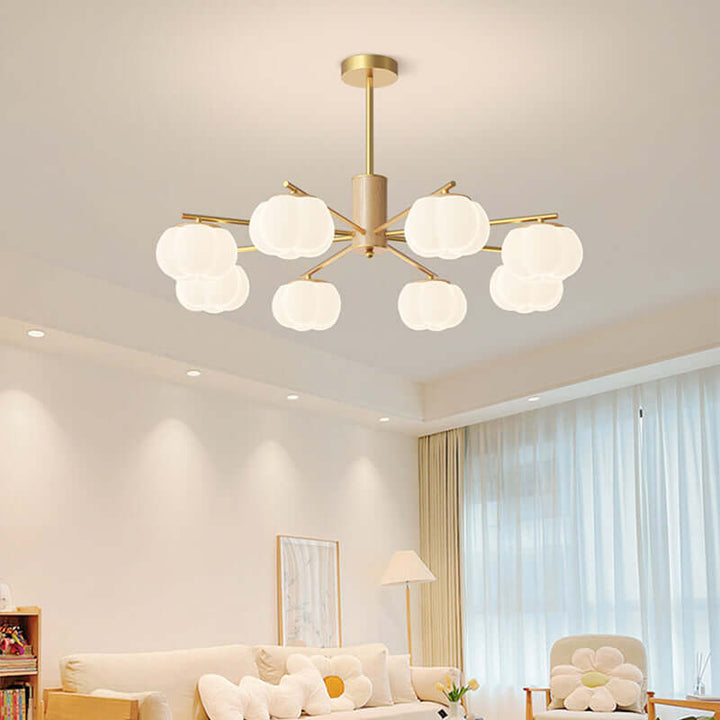 Moderne Loftslampe i Træ & Metal