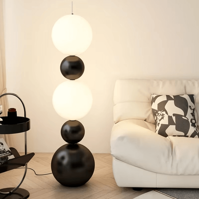 Håndlavet Gulvlampe i Naturmateriale