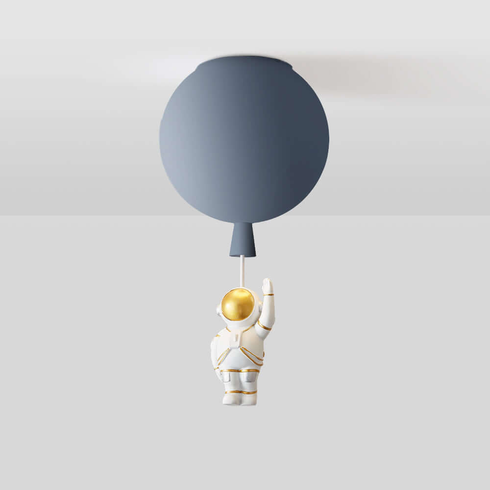 Moderne Måne Astronaut LED Loftslampe