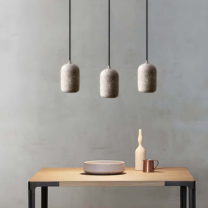 Moderne Cement Pendellampe - Dia 16cm